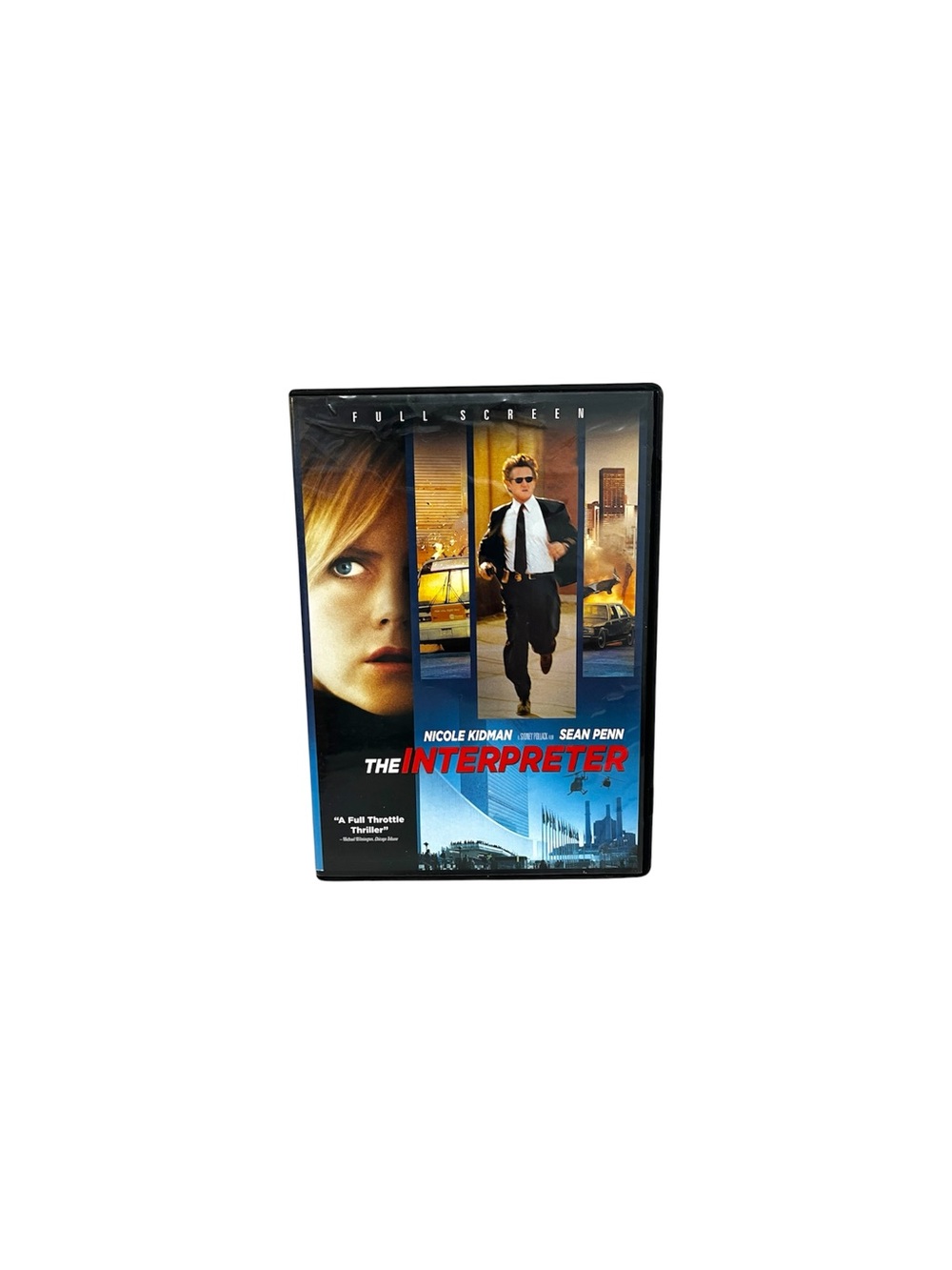 The Interpreter (DVD, 2005, Full Screen) W/ Insert Nicole Kidman Sean Penn